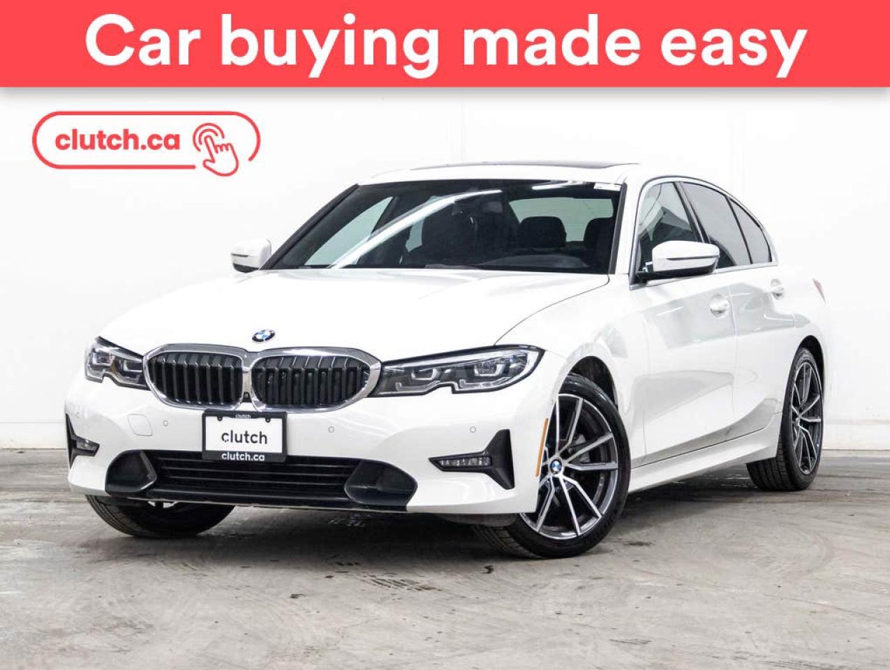 Used 2020 BMW 3 Series 330i xDrive AWD w/ Apple CarPlay & Android Auto, Sunroof, Nav for sale in Toronto, ON