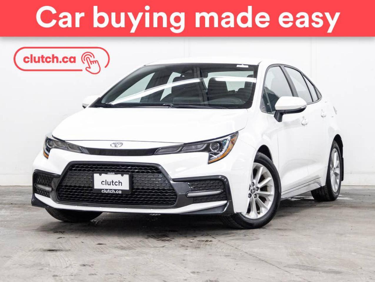 Used 2022 Toyota Corolla SE w/ Apple CarPlay & Android Auto, Heated Front Seats, Rearview Cam for sale in Toronto, ON