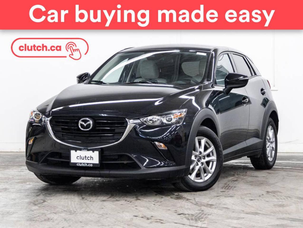 Used 2022 Mazda CX-3 GS AWD w/ Custom Appearance Pkg w/ Apple CarPlay & Android Auto, Heated Steering Wheel, Rearview Cam for sale in Toronto, ON