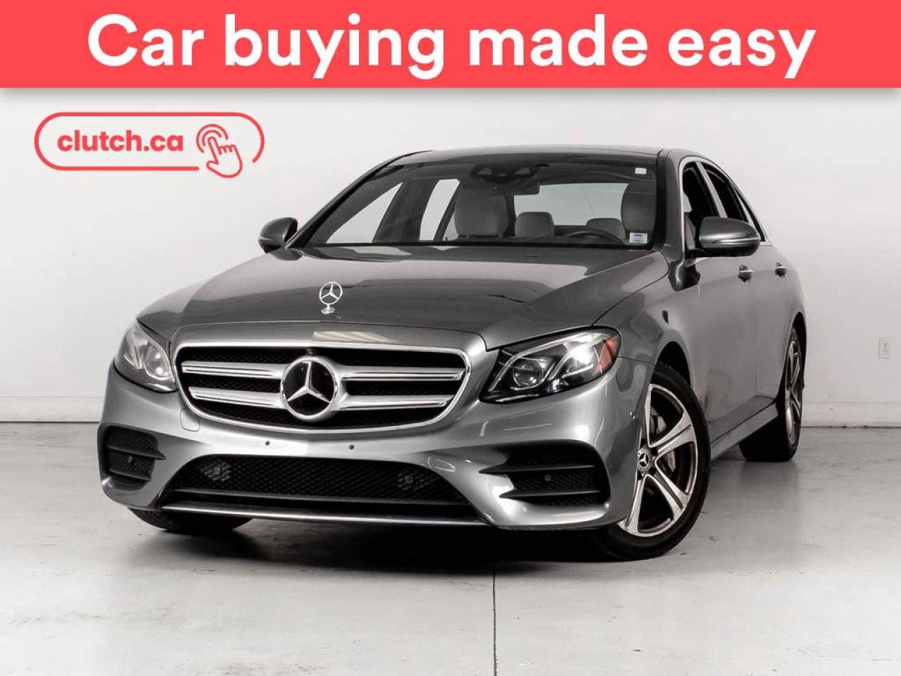 Used 2019 Mercedes-Benz E-Class E 450 4MATIC AWD w/ Sunroof, Rearview Cam, Heated Seats for sale in Bedford, NS