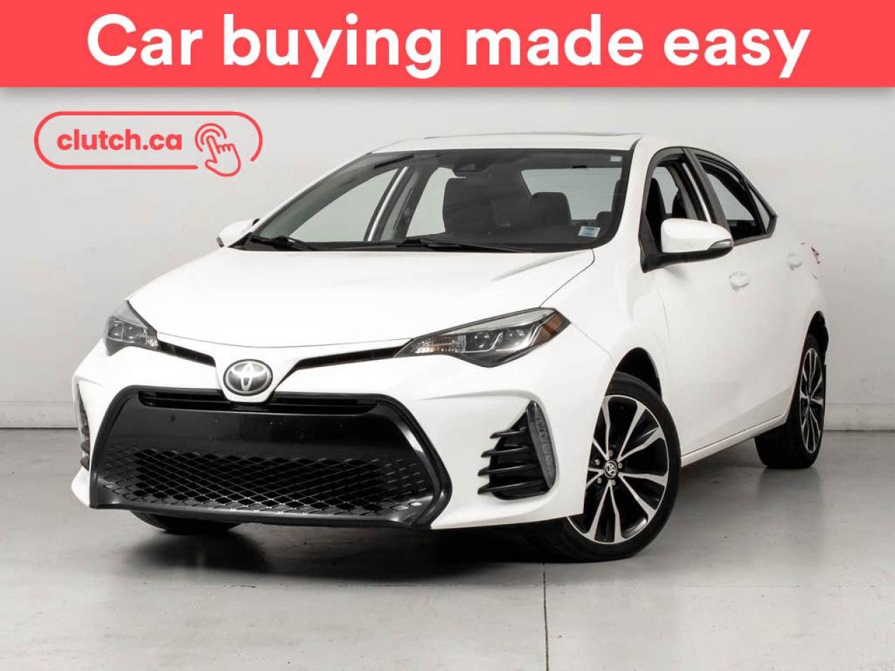 Used 2017 Toyota Corolla SE w/ Heated Front Seats, Rearview Cam, A/C for sale in Bedford, NS