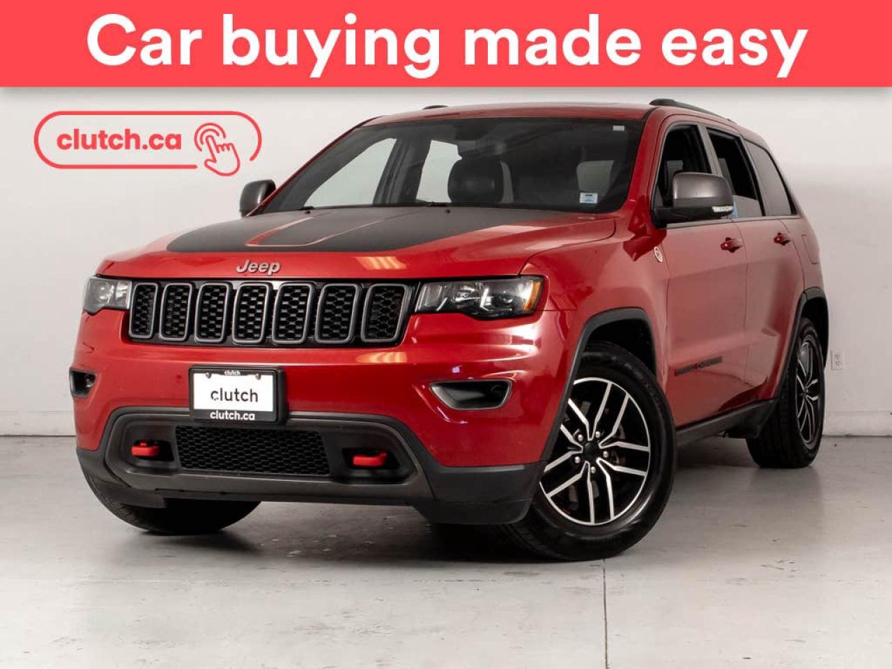 Used 2021 Jeep Grand Cherokee Trailhawk 4x4 w/ Apple CarPlay & Android Auto, Navigation,  Moonroof for sale in Bedford, NS