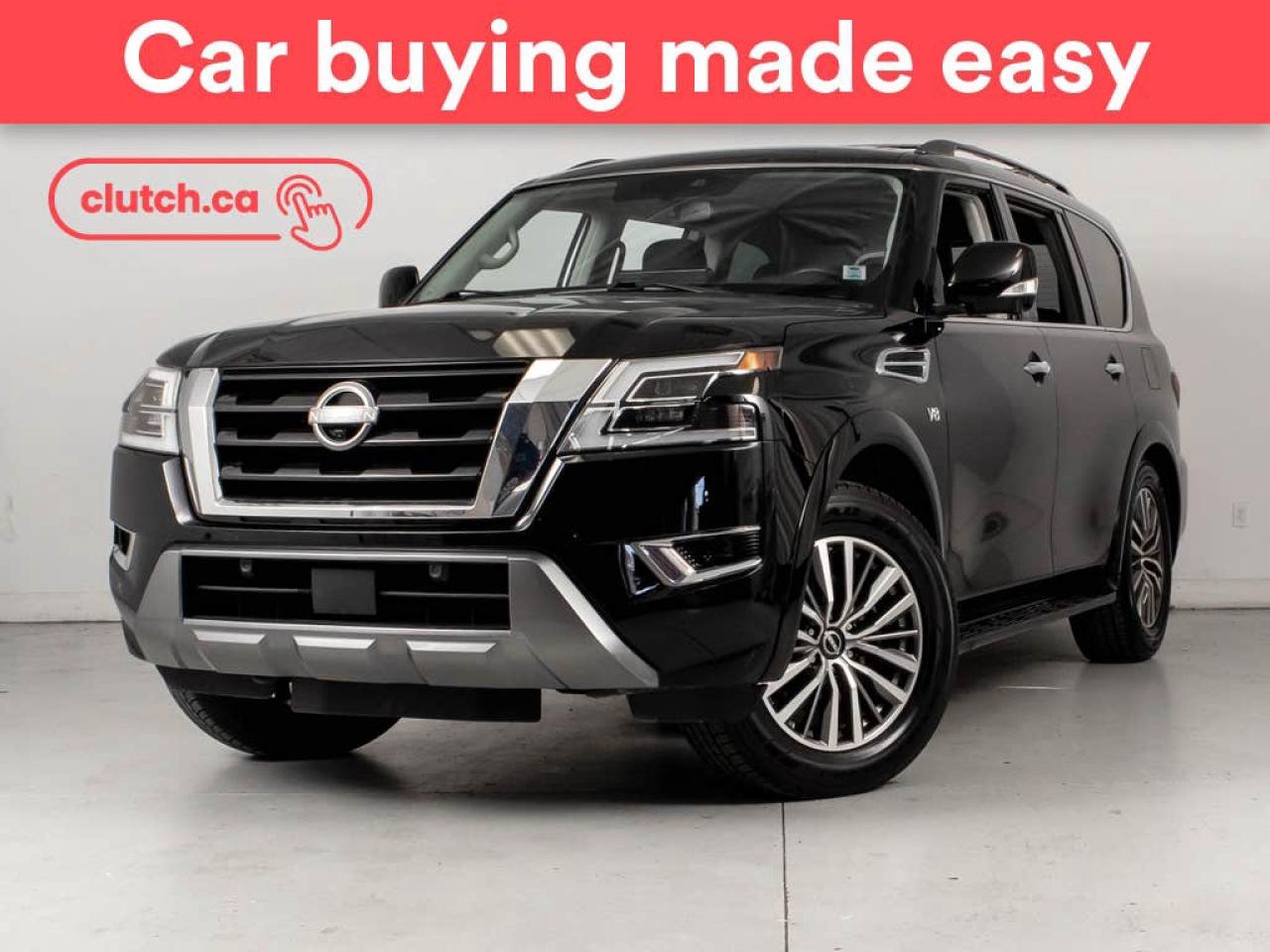 Used 2021 Nissan Armada SL w/ Apple CarPlay & Android Auto, Nav, 360 Cam for sale in Bedford, NS