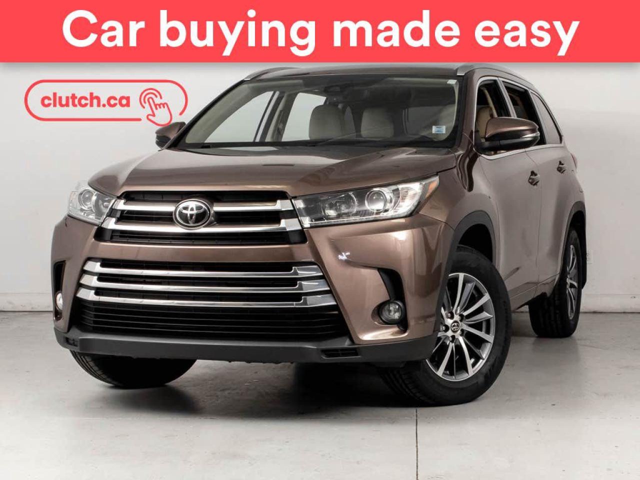 Used 2017 Toyota Highlander XLE AWD w/ Sunroof, Navigation, Backup Cam for sale in Bedford, NS