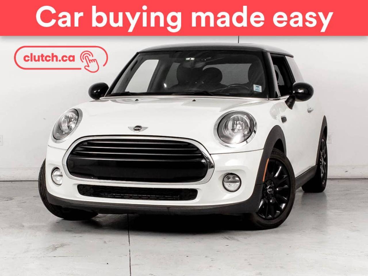 Used 2018 MINI 3 Door Cooper w/ Sunroof. Rearview Cam, A/C for sale in Bedford, NS