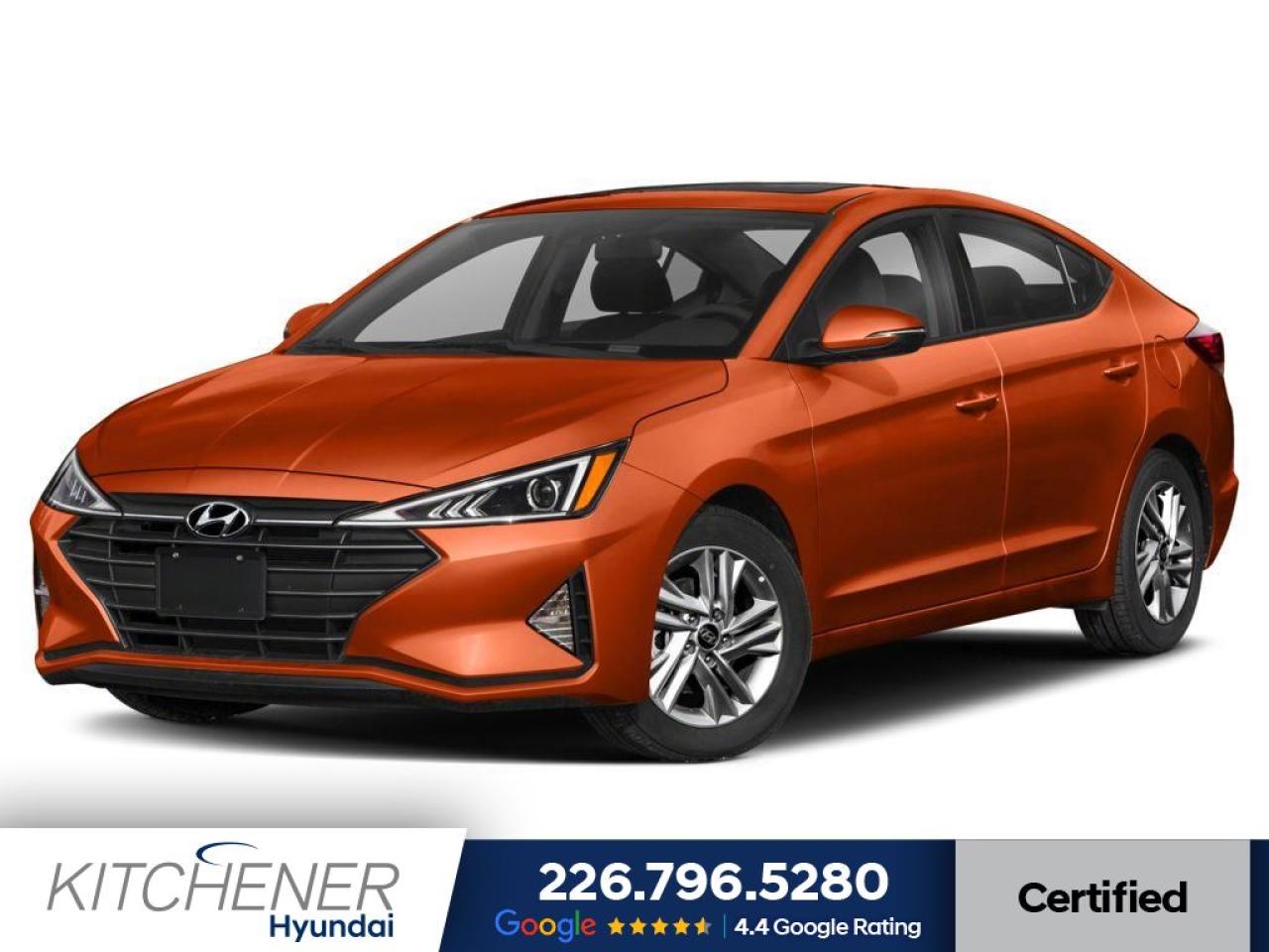 Used 2020 Hyundai Elantra Preferred w/Sun & Safety Package PREFERRED SUN & TECH | AUTO | SUNROOF | BACK UP CAMERA | for sale in Kitchener, ON