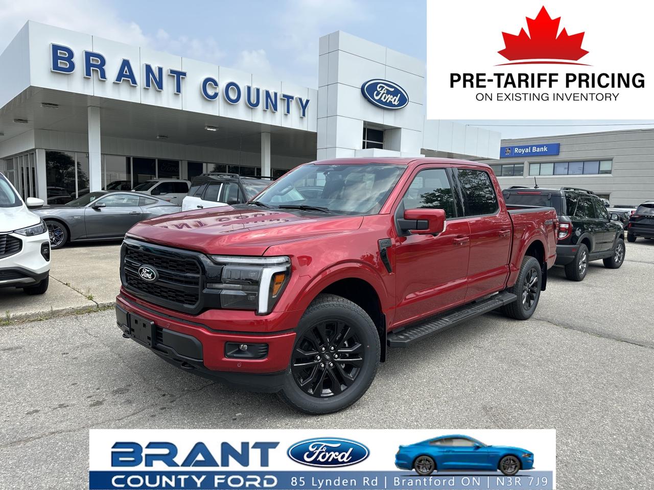 New 2025 Ford F-150 Lariat for sale in Brantford, ON