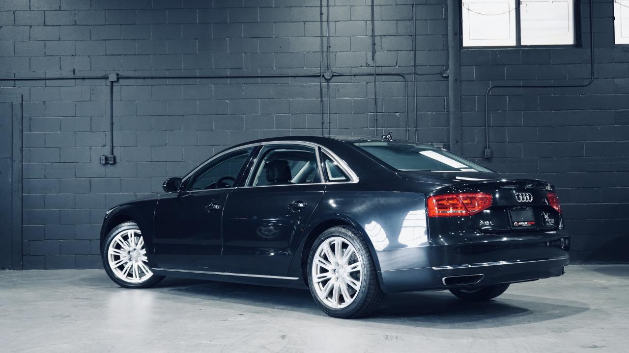 2014 Audi A8 L PANO/360CAM/NAV/20 IN RIMS/DRIVE ASSIST/BOSE Photo3
