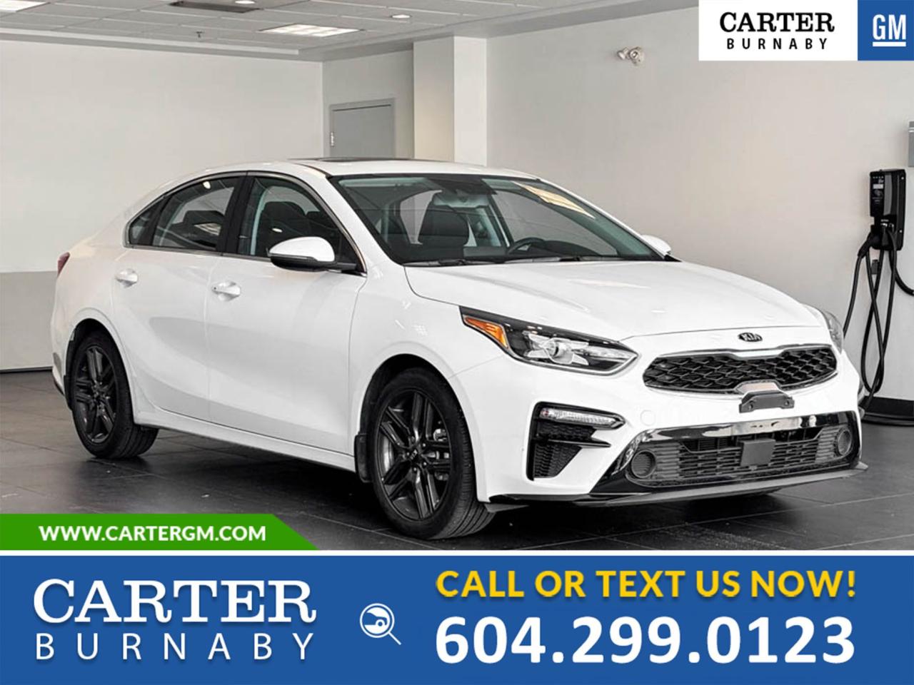Used 2021 Kia Forte FWD | 2.0L ENGINE/SUN ROOF/TRACTION CONTROL for sale in Burnaby, BC