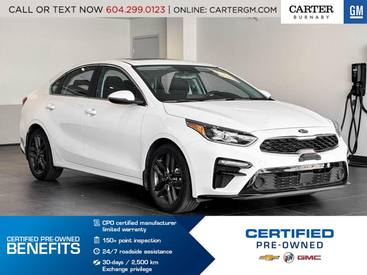 Used 2021 Kia Forte FWD | 2.0L ENGINE/SUN ROOF/TRACTION CONTROL for sale in Burnaby, BC