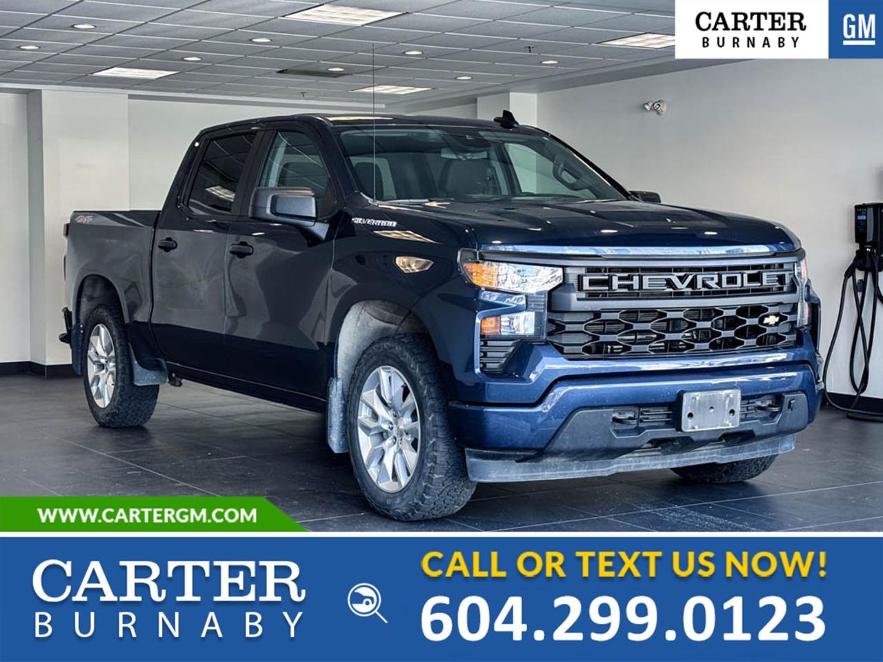 Used 2023 Chevrolet Silverado 1500 4WD | 2.7L TURBO ENGINE/POWER SEAT/HD REAR CAMERA for sale in Burnaby, BC