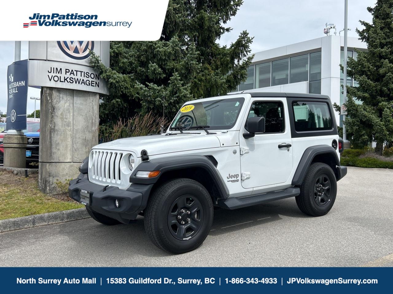 Used 2019 Jeep Wrangler LOW KMS, ONE OWNER for sale in Surrey, BC