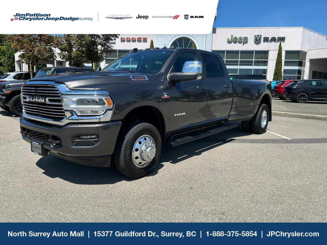 Used 2024 RAM 3500 Laramie 4x4 Crew Cab 8' Box for sale in Surrey, BC