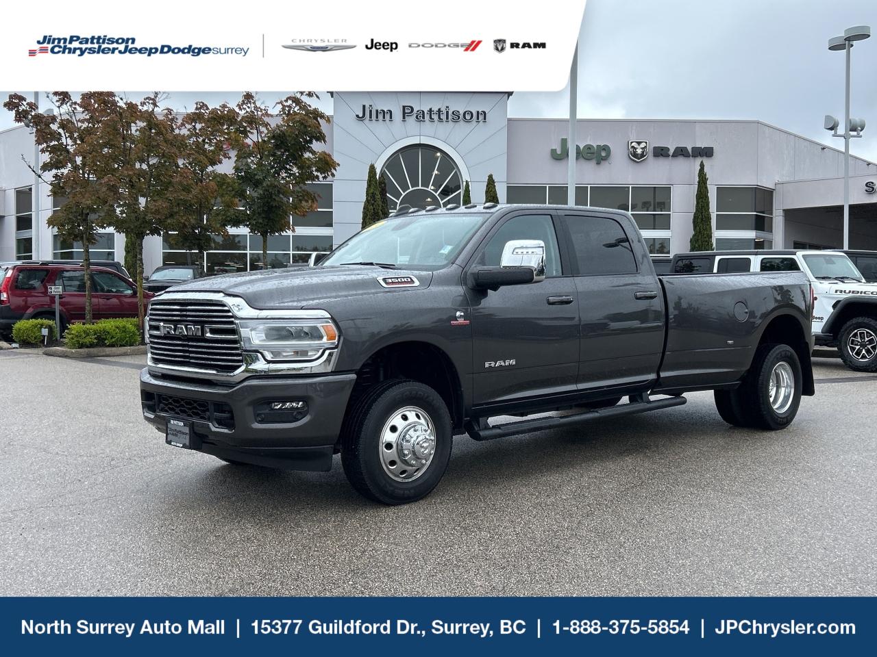 Used 2024 RAM 3500 Laramie 4x4 Crew Cab 8' Box for sale in Surrey, BC