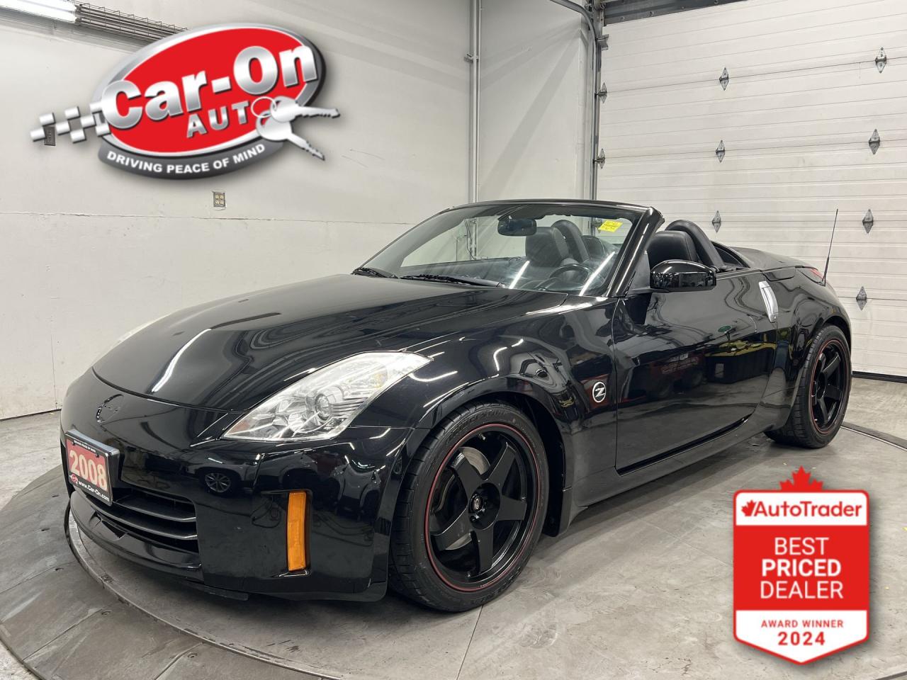 ONLY 94,000KMS!! ROADSTER W/ 306HP 3.5L V6!! Power convertible top, leather, heated seats, Bose premium audio system, air conditioning, keyless entry, power mirrors, power windows, power locks, leather-wrapped steering wheel, garage door opener, auto-dimming rearview mirror, cruise control, and Bluetooth!!