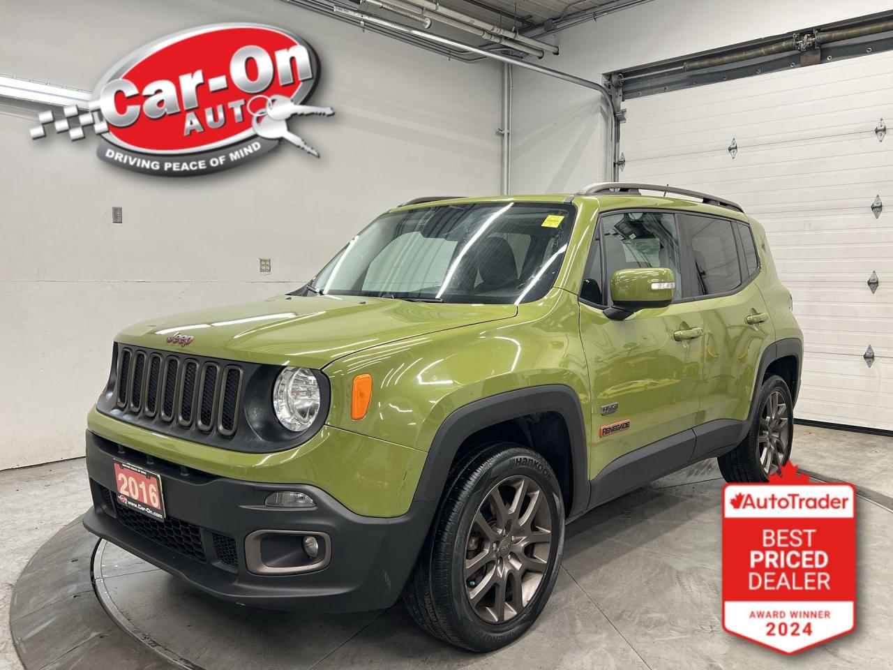Used 2016 Jeep Renegade 75TH ANNIV 4X4| ONLY 93,000KMS| HTD SEATS for sale in Ottawa, ON