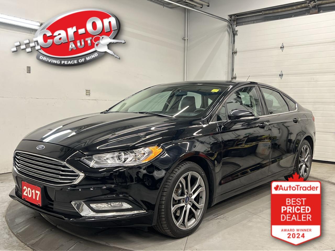 Used 2017 Ford Fusion SE| TURBO| LOW KMS| HTD LEATHER| ALLOYS| REAR CAM for sale in Ottawa, ON