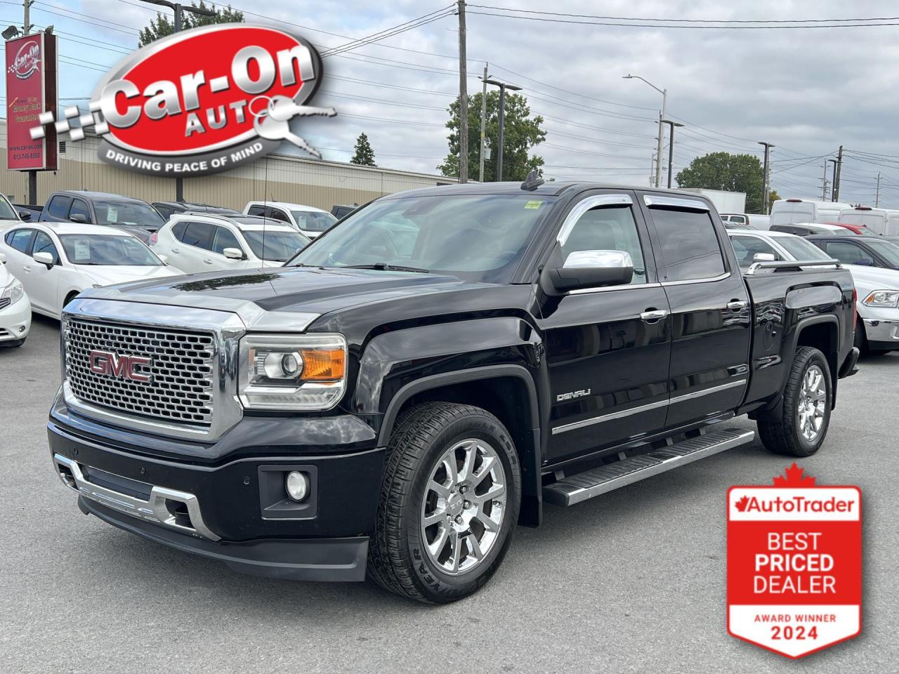 Used 2015 GMC Sierra 1500 DENALI 4X4| 5.3L V8| COOLED LEATHER| SUNROOF| CREW for sale in Ottawa, ON