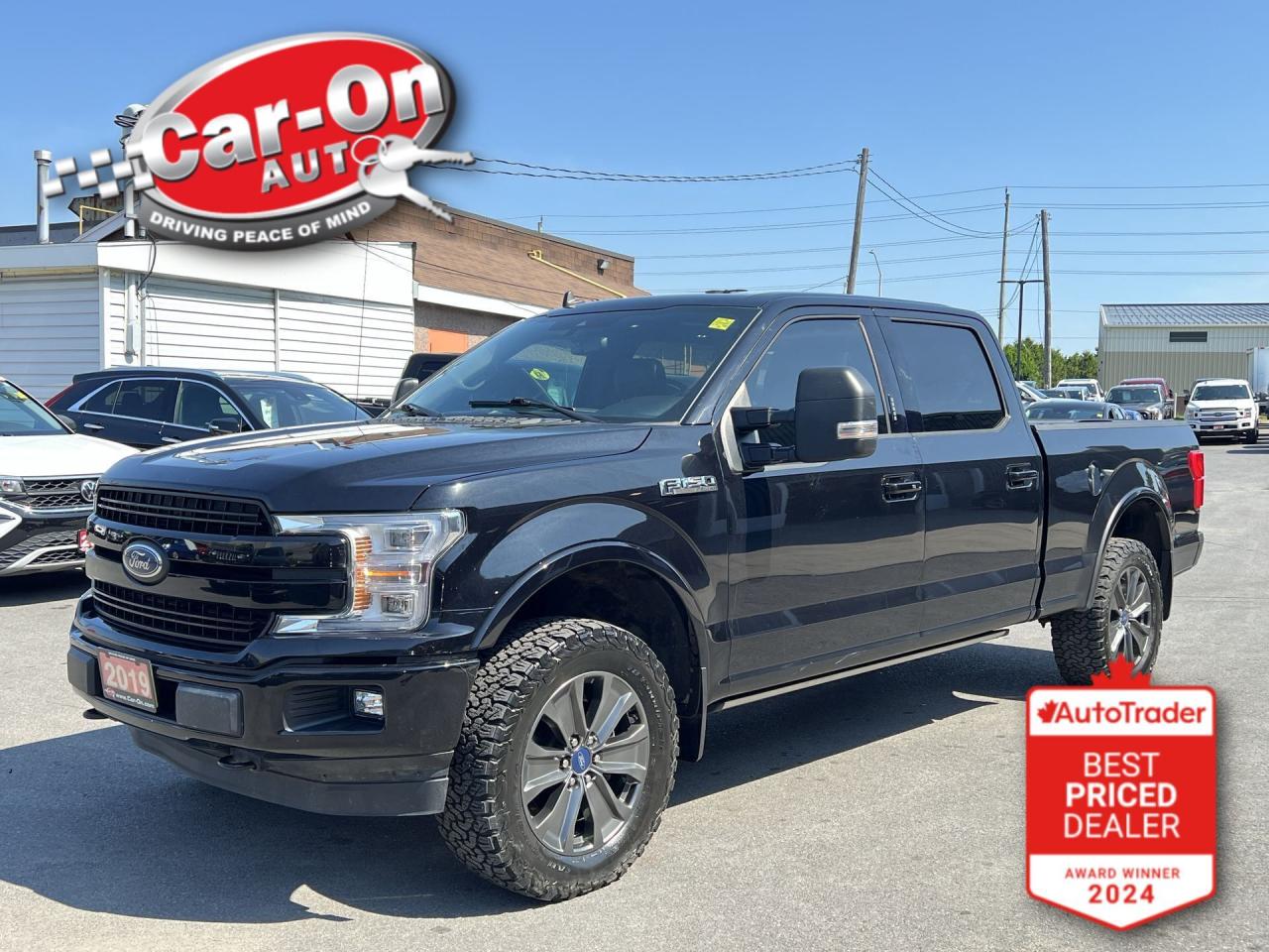 2019 Ford F-150 LARIAT SPORT 4X4| PANO ROOF| LEATHER| 3.5L | CREW Photo0