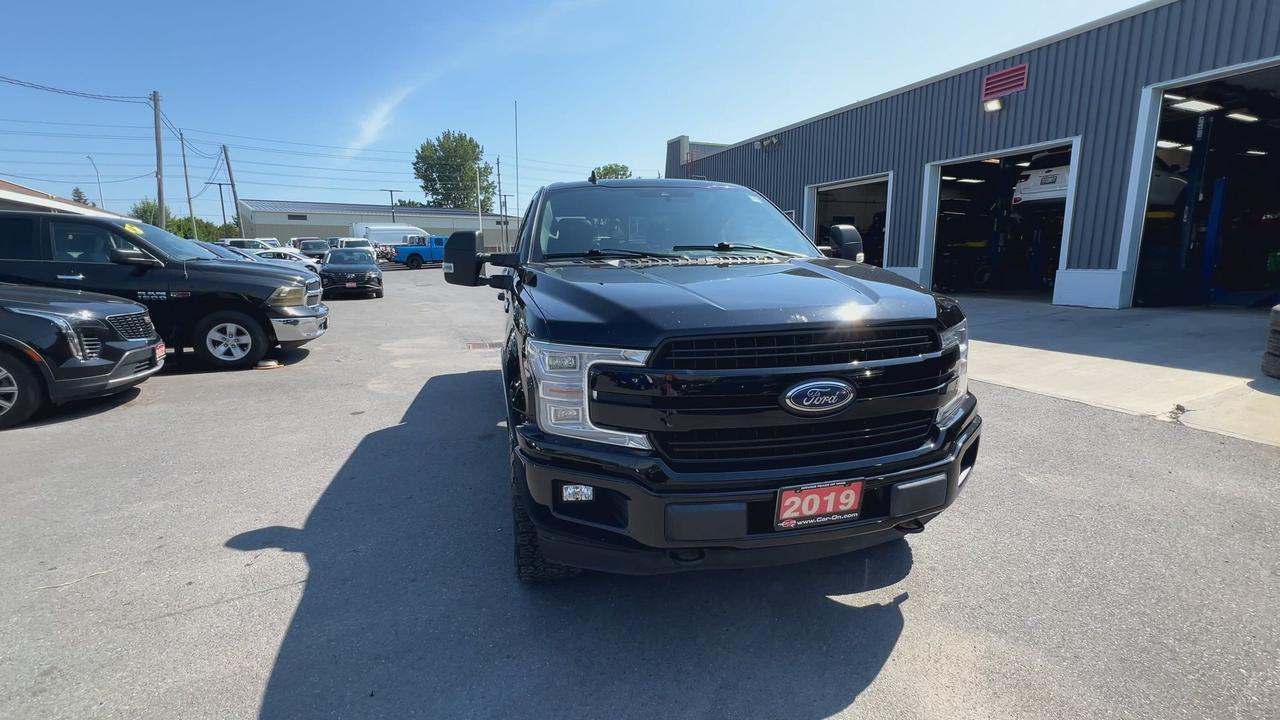 2019 Ford F-150 LARIAT SPORT 4X4| PANO ROOF| LEATHER| 3.5L | CREW Photo2