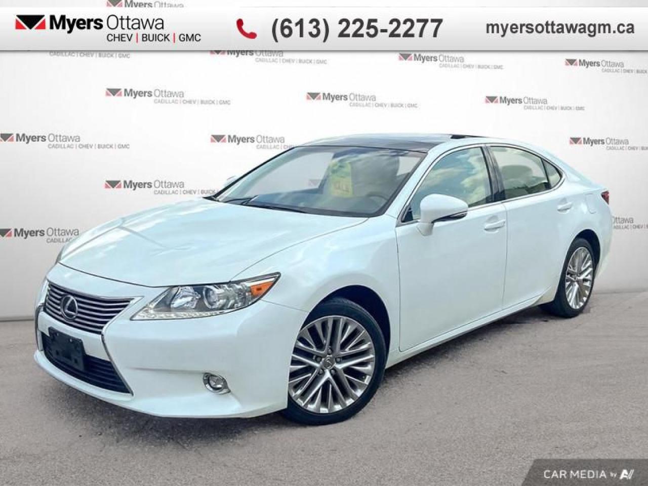 Used 2014 Lexus ES LEXUS ES 350 SEDAN, LOW KMS, PEARL WHITE ON TAN LEATHER for sale in Ottawa, ON