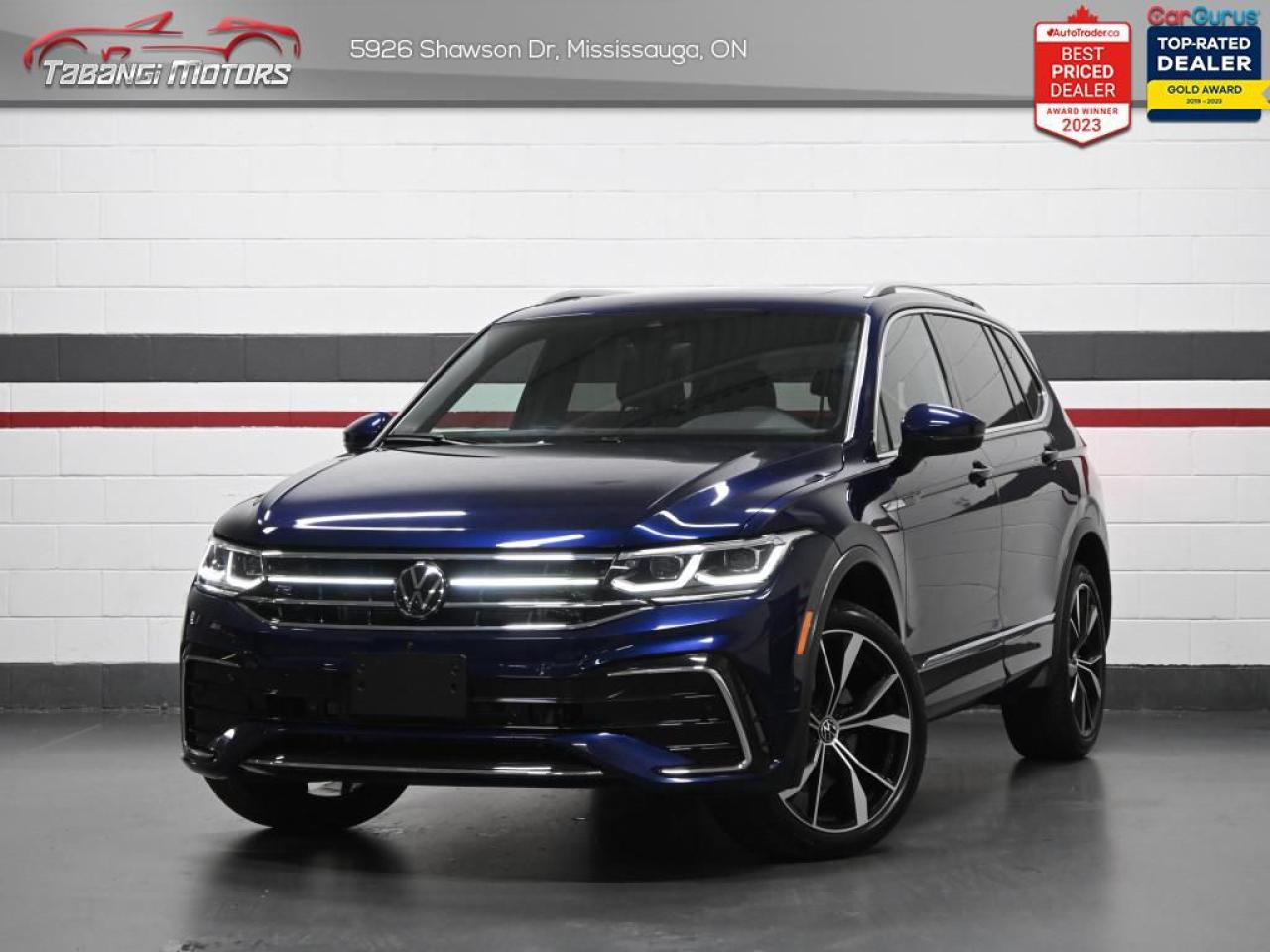 Used 2024 Volkswagen Tiguan Highline R-Line  R-Line No Accident Leather 360CAM Fender Navigation Panoramic Roof Remote Start for sale in Mississauga, ON
