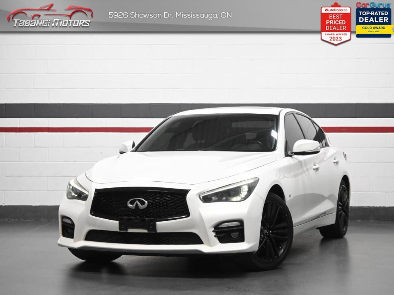 Used 2014 Infiniti Q50 Premium  No Accident Leather BOSE Sunroof Touchscreen Push Start for sale in Mississauga, ON