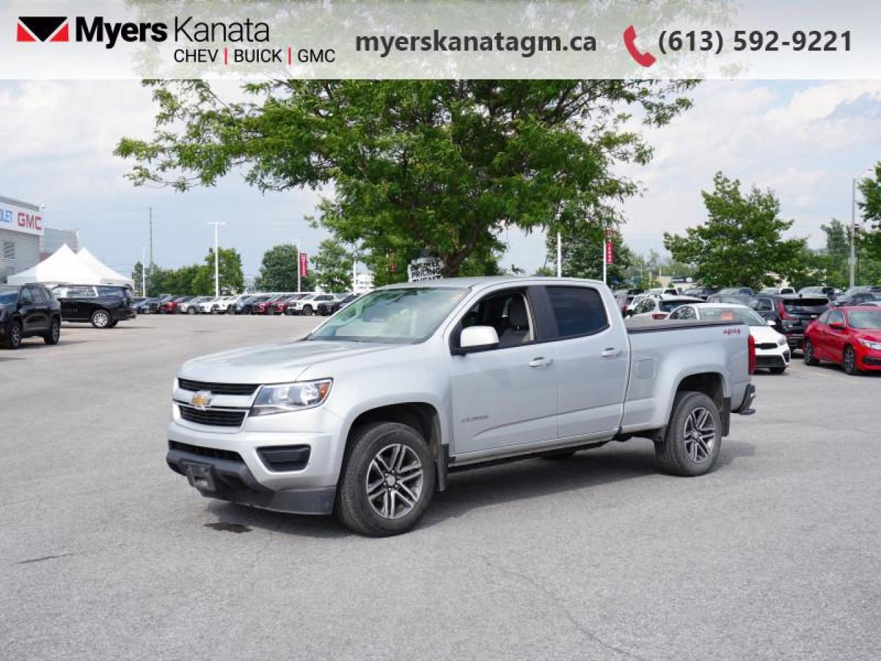 Used 2020 Chevrolet Colorado WT  - Apple CarPlay -  Android Auto for sale in Kanata, ON