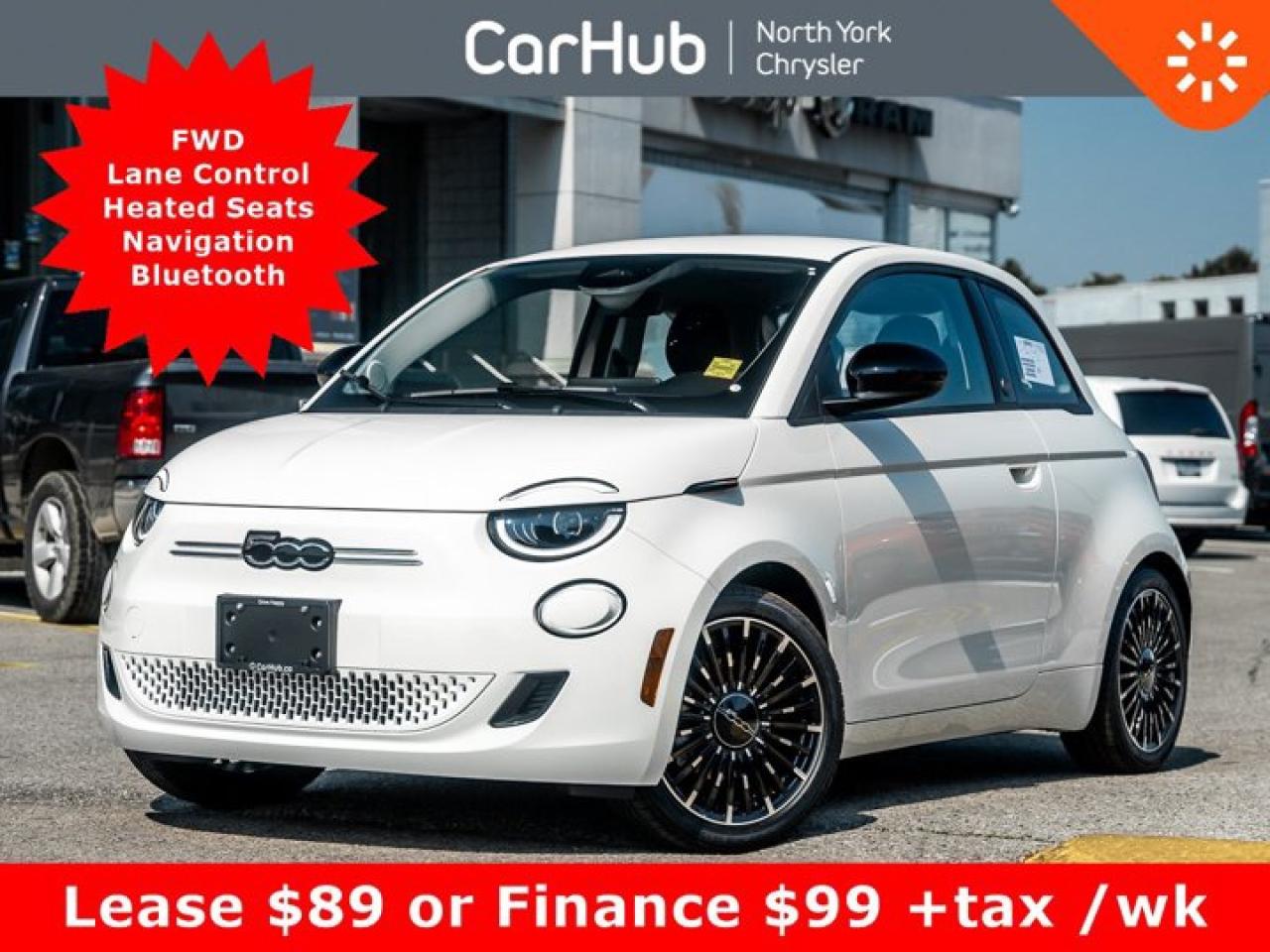New 2025 Fiat 500 E (RED) Edition FWD Lane Control Heated Seats Navi Bluetooth for sale in Thornhill, ON