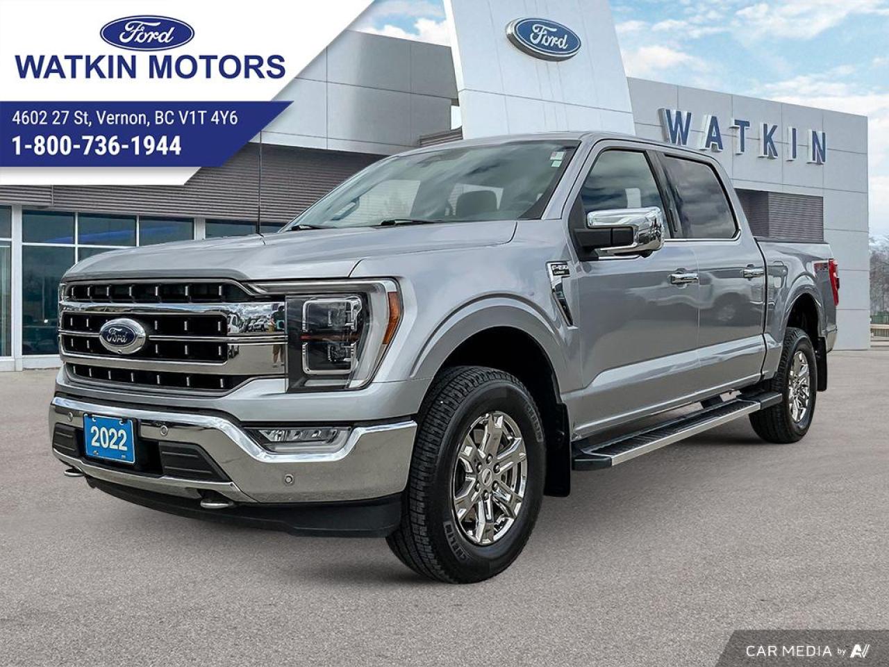 Used 2022 Ford F-150 Supercrew 4x4 LARIAT 3.5L ECOBOOST for sale in Vernon, BC