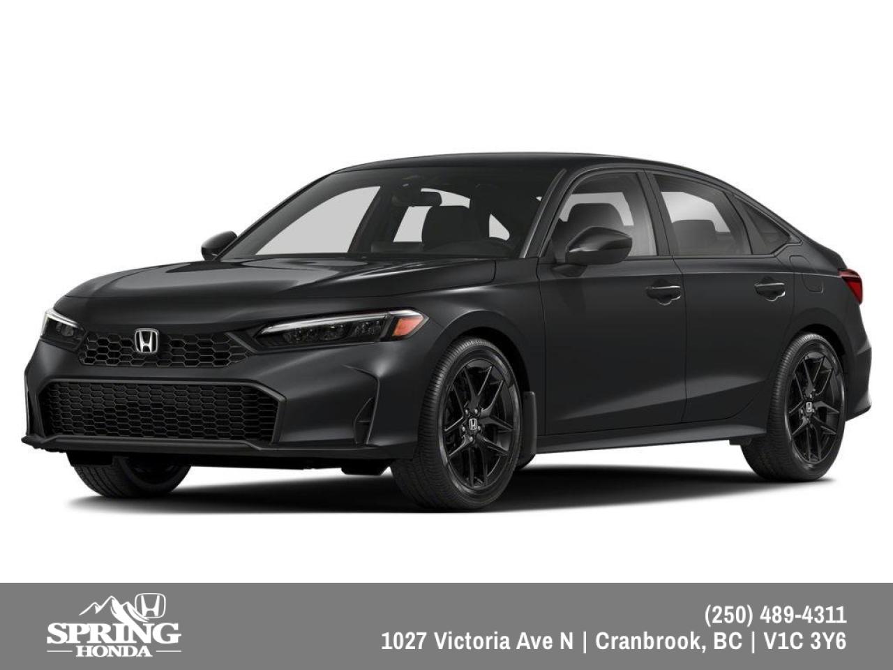 New 2026 Honda Civic LX for sale in Cranbrook, BC