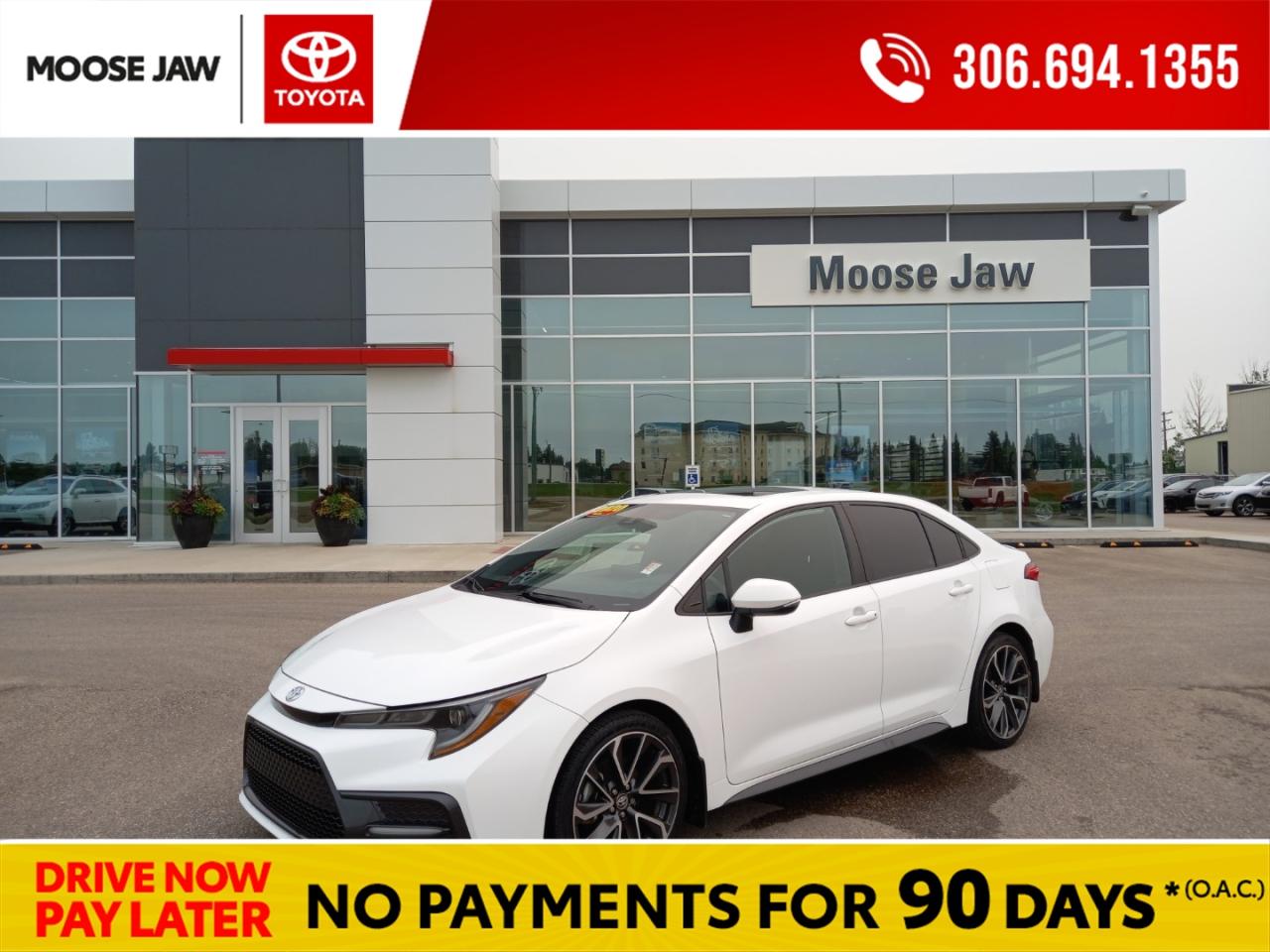 Used 2020 Toyota Corolla SE for sale in Moose Jaw, SK