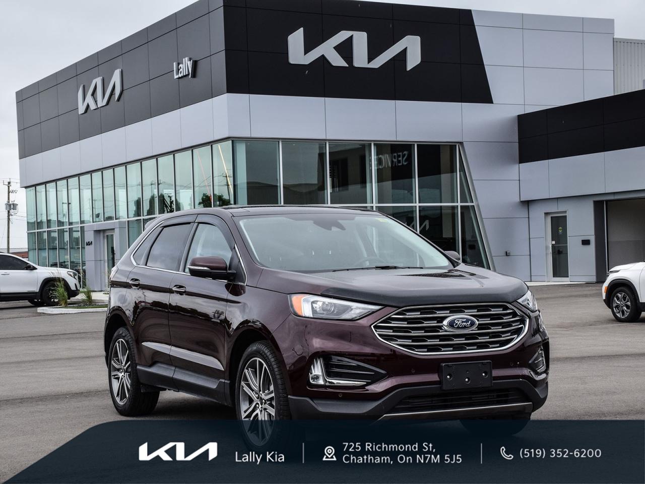 Used 2024 Ford Edge Titanium New Arrival | Low KMs | Clean CarFax | AWD for sale in Chatham, ON