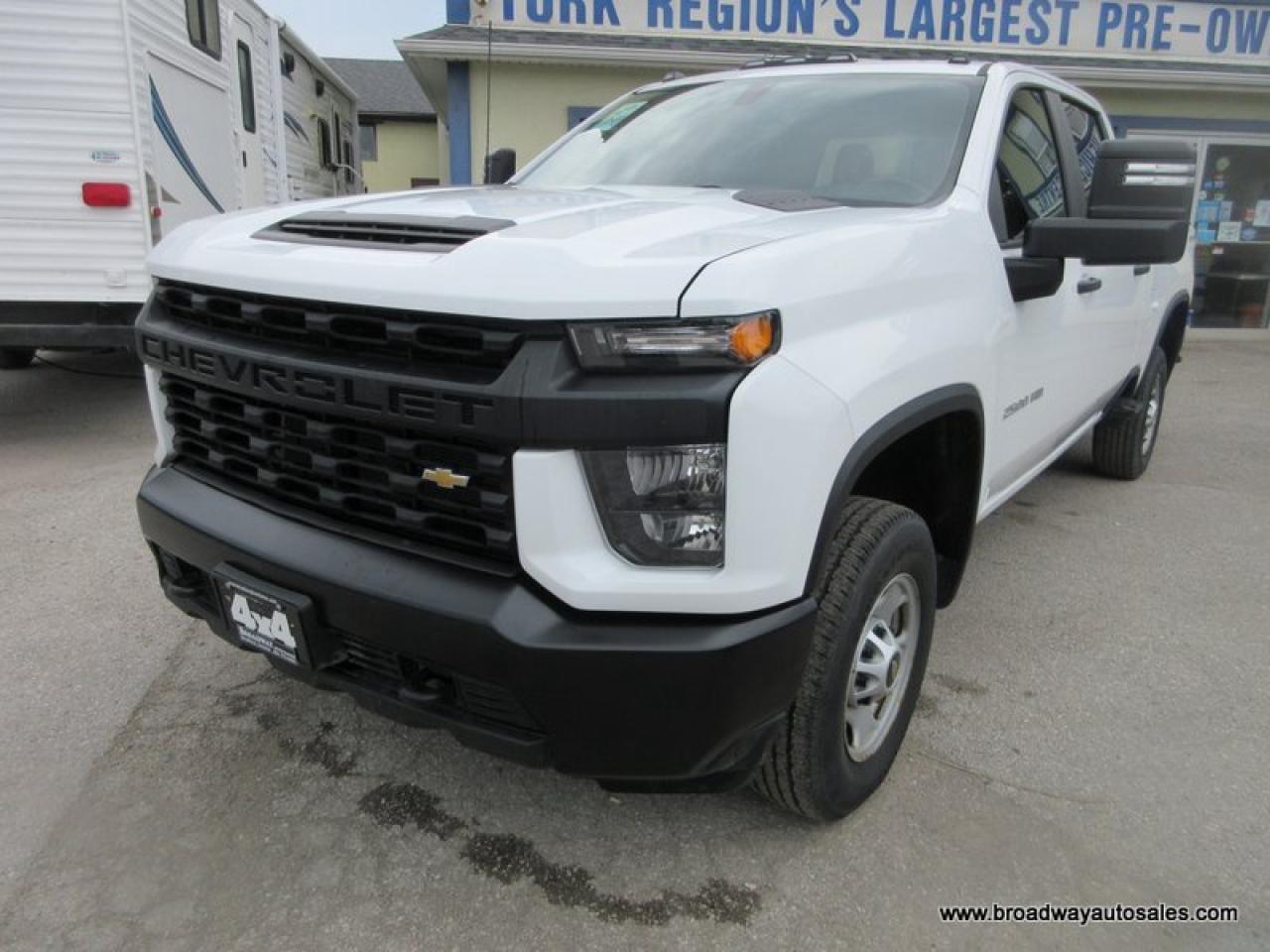 2022 Chevrolet Silverado 2500 3/4 TON LS-CUSTOM-EDITION 6 PASSENGER 6.6L - V8.. 4X4.. CREW-CAB.. 6.6-FOOT-BOX.. TRAILER BRAKE.. BACK-UP CAMERA.. BLUETOOTH SYSTEM..