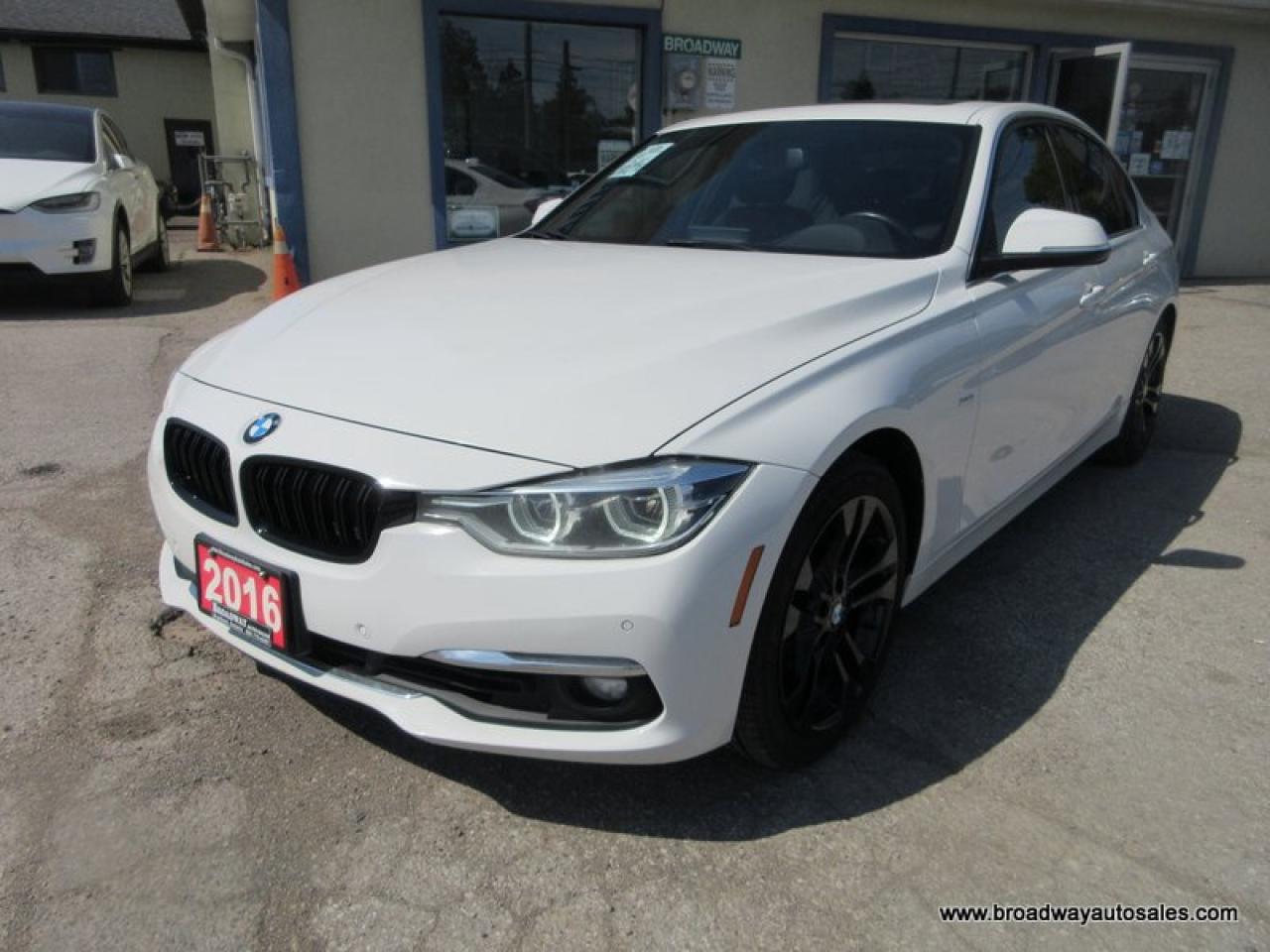 2016 BMW 328i ALL-WHEEL DRIVE LUXURY-MODEL 5 PASSENGER 2.0L - DOHC.. SPORT & ECO MODE.. NAVIGATION.. LEATHER.. POWER SUNROOF.. HEATED SEATS..