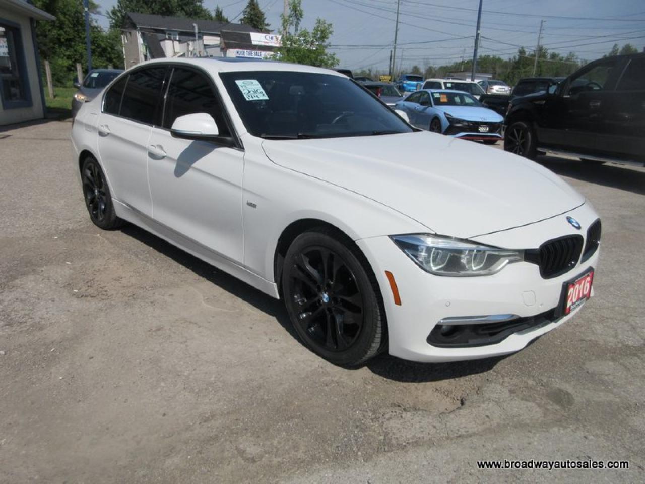 2016 BMW 328i ALL-WHEEL DRIVE LUXURY-MODEL 5 PASSENGER 2.0L - DOHC.. SPORT & ECO MODE.. NAVIGATION.. LEATHER.. POWER SUNROOF.. HEATED SEATS.. Photo4