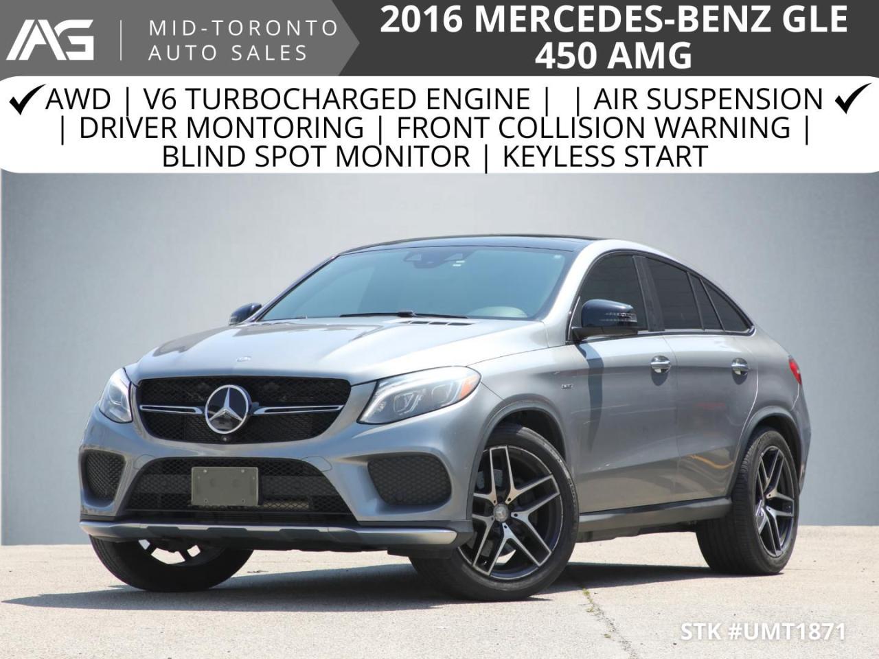 Used 2016 Mercedes-Benz GLE450 GLE450 AMG 4MATIC for sale in North York, ON