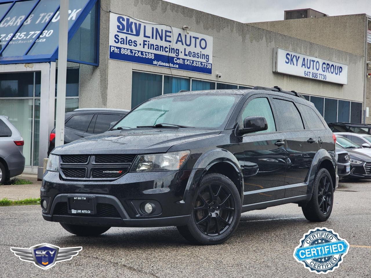 Used 2016 Dodge Journey SXT | 7 PASSENGER | SUNROOF | BACKUP CAMERA | DUAL CLIMATE CONTROL |PUSH START for sale in Concord, ON