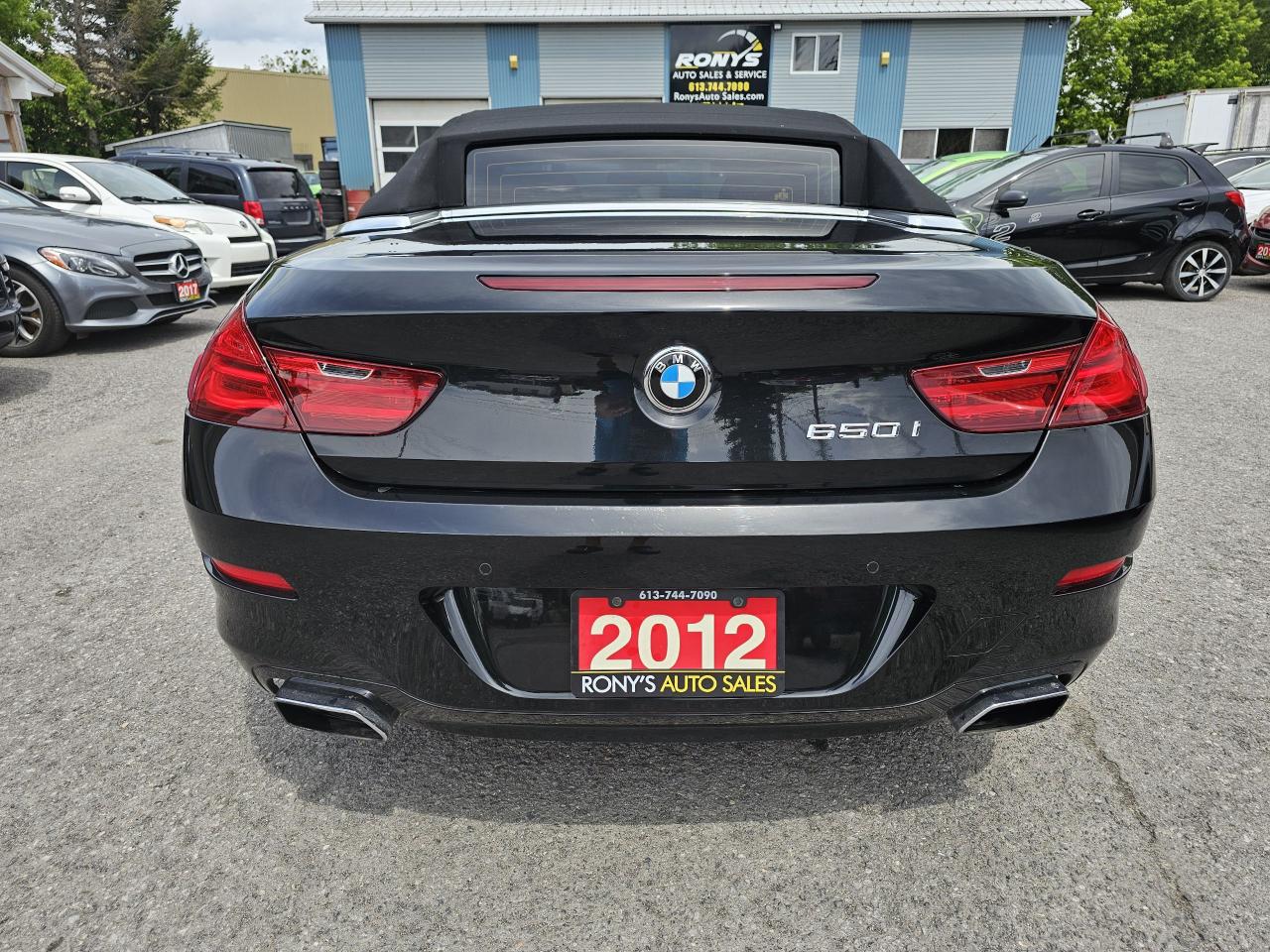 2012 BMW 6 Series 2dr Cabriolet 650i RWD - Photo #5