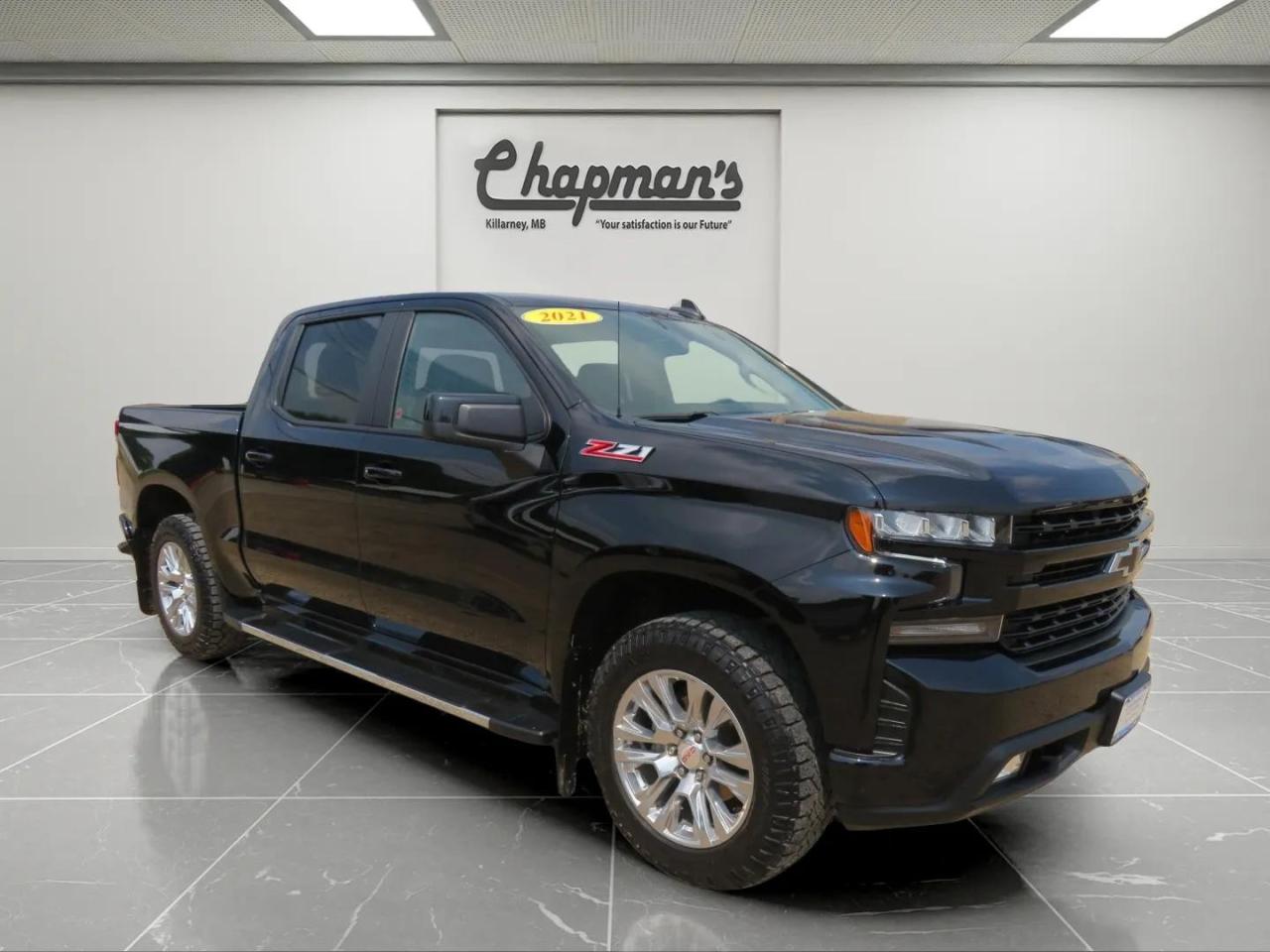Used 2021 Chevrolet Silverado 1500 RST Rear Vision Camera, Automatic Heated Steering Wheel, Heated Front Seats for sale in Killarney, MB