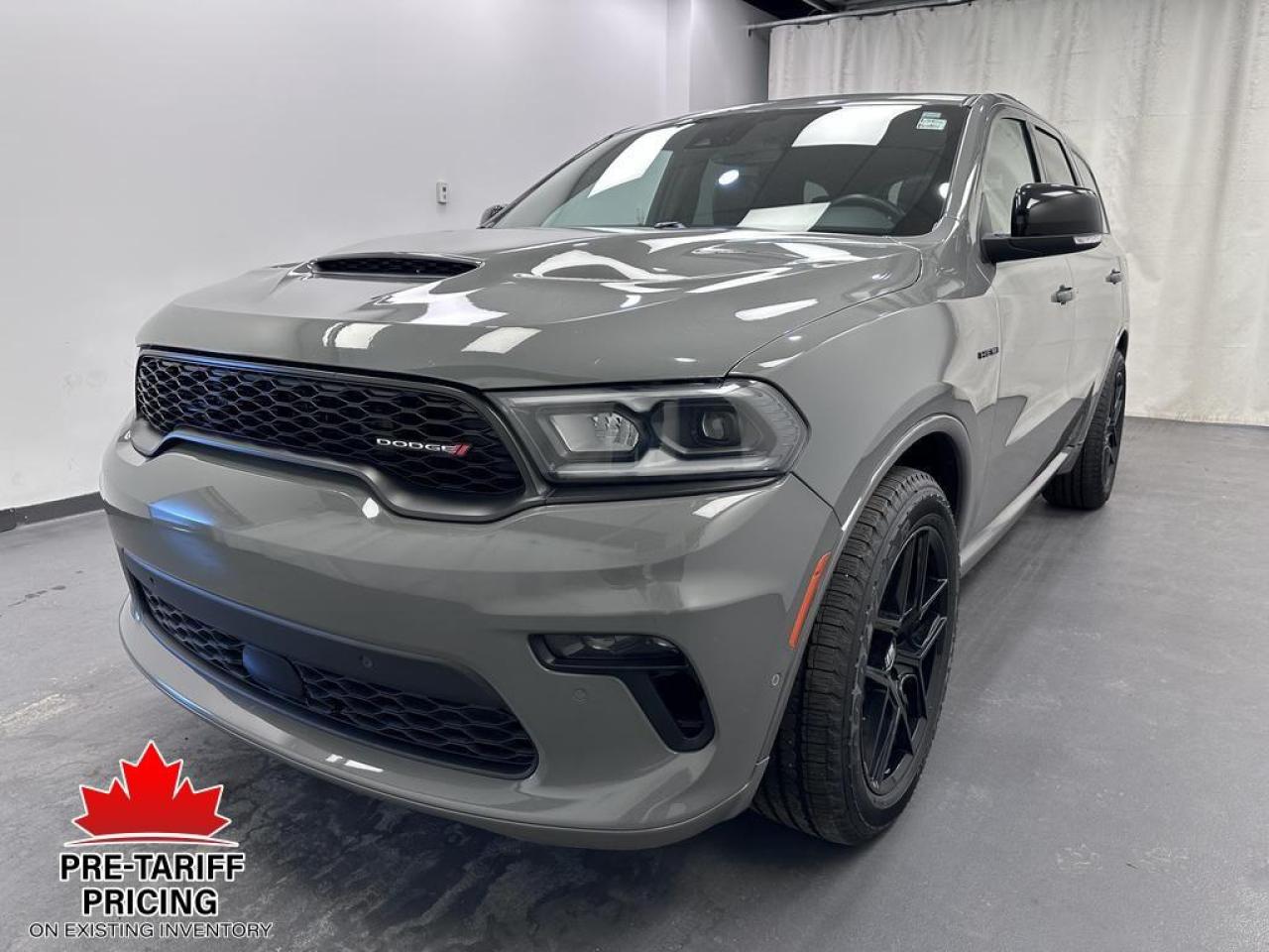 Used 2023 Dodge Durango 5.7L HEMI - R/T Plus Pkg - Blacktop Pkg - 2nd Row Captain Chairs - Harman Kardon Sound - Leather for sale in Lethbridge, AB