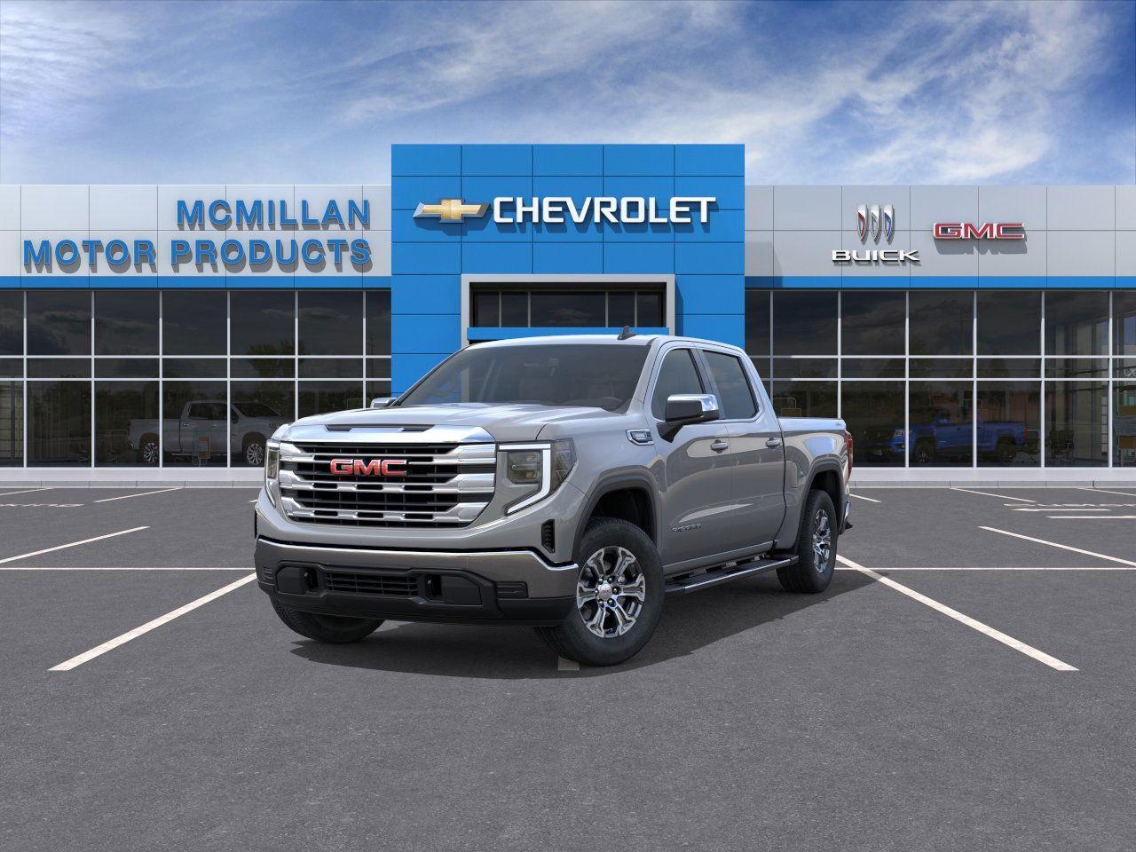 New 2025 GMC Sierra 1500 4WD Crew Cab 147  SLE for sale in Kipling, SK