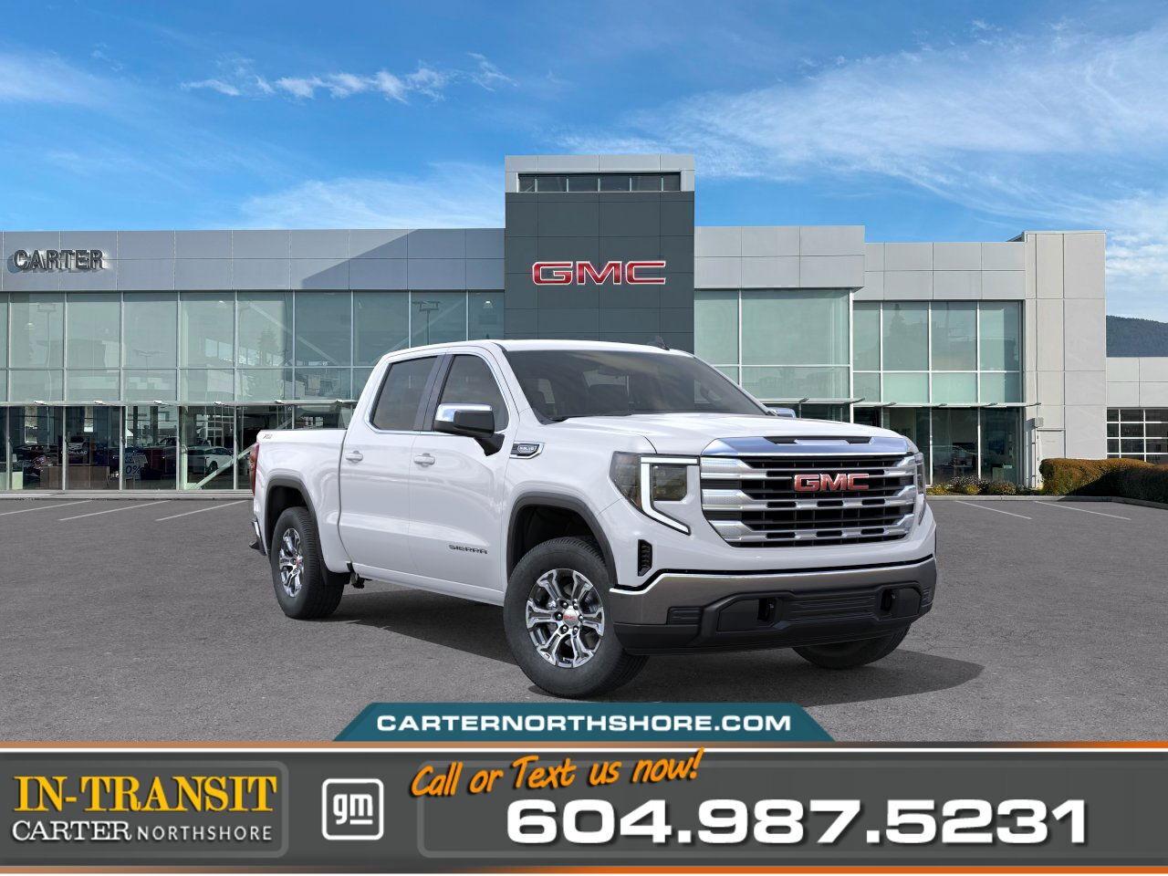 New 2025 GMC Sierra 1500 SLE 4WD | X31 Off-Road Pkg/Alum Wheels/Skid Plates for sale in North Vancouver, BC
