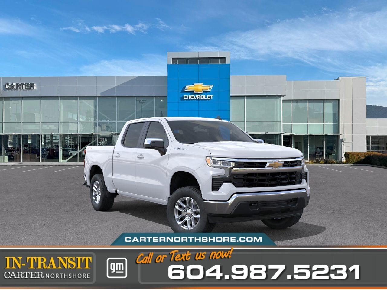 New 2025 Chevrolet Silverado 1500 1LT TRUE NORTH EDITION | Driver Assist/HD Rear Cam for sale in North Vancouver, BC
