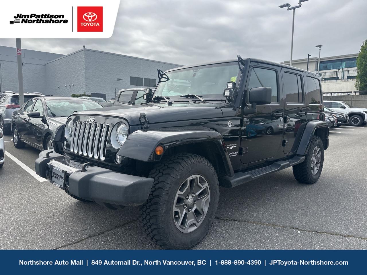 Used 2016 Jeep Wrangler Unlimited Unlimited Sahara for sale in North Vancouver, BC
