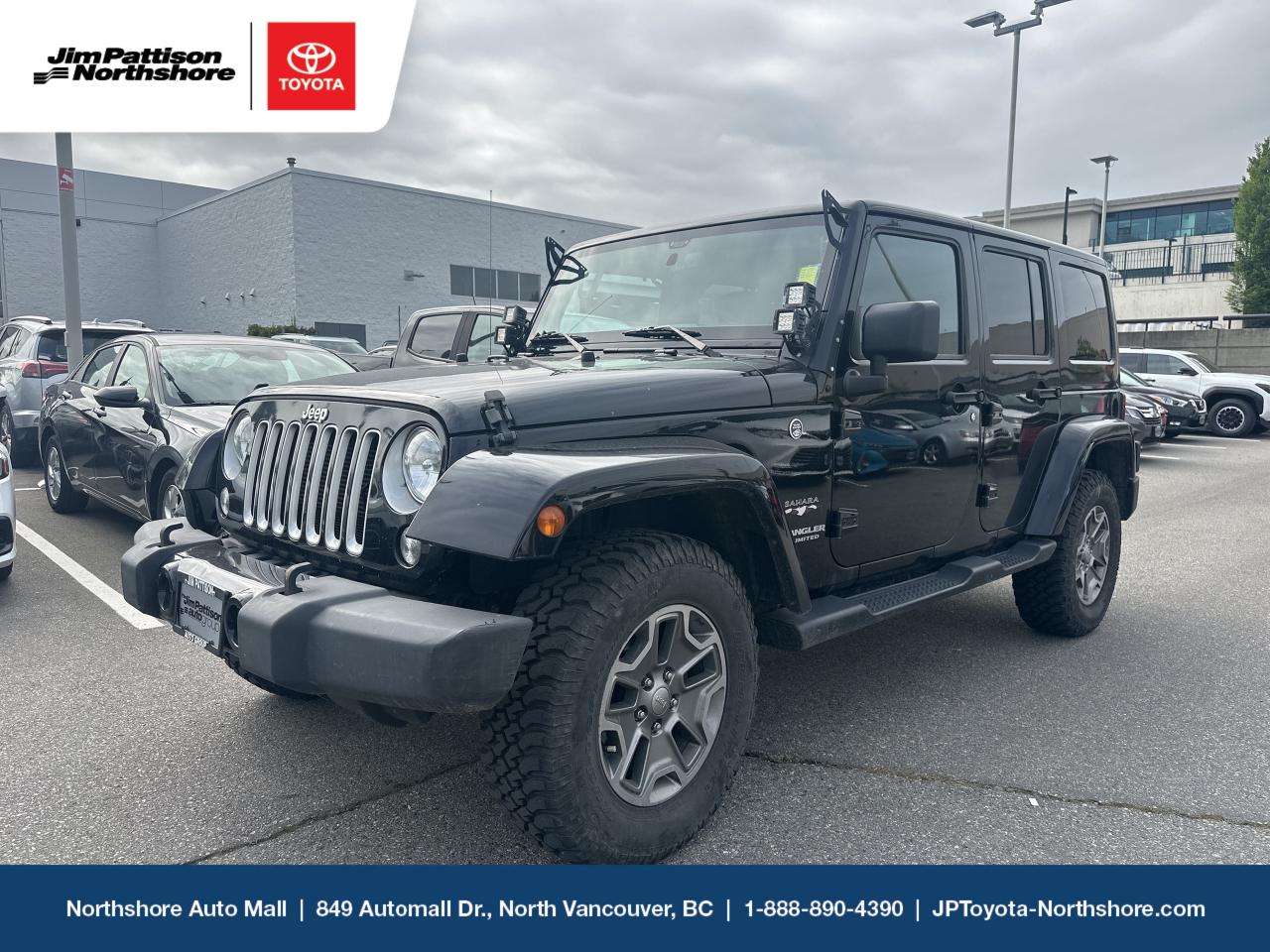 Used 2016 Jeep Wrangler Unlimited Unlimited Sahara for sale in North Vancouver, BC