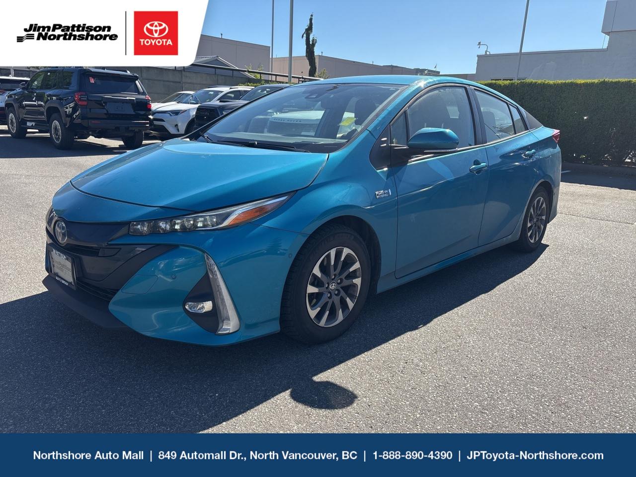 Used 2021 Toyota Prius Prime Upgrade Technology Package, Certified for sale in North Vancouver, BC