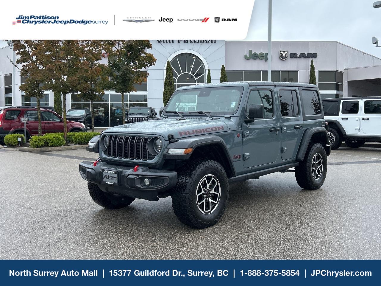 Used 2024 Jeep Wrangler Rubicon 4 Door 4x4 * LOW KMS * MANUAL TRANSMISSION for sale in Surrey, BC