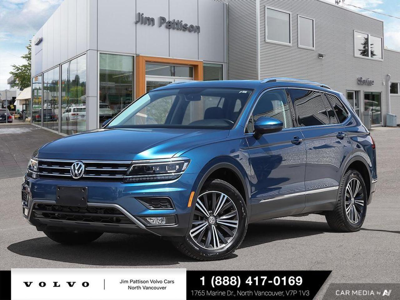 Used 2019 Volkswagen Tiguan Highline AWD - No accident, local, low KMs! for sale in North Vancouver, BC