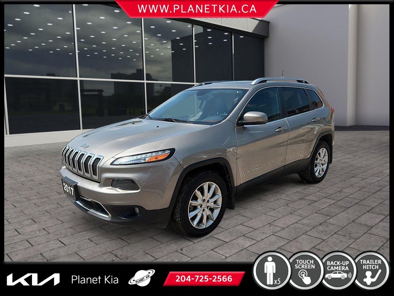 Used 2017 Jeep Cherokee Limited for sale in Brandon, MB